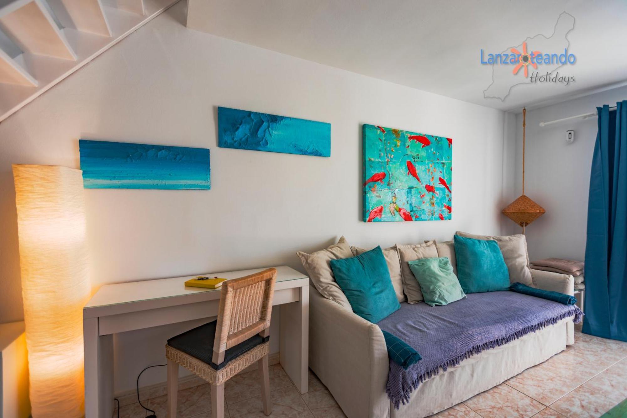 Vivienda Vacacional Sunny - Duplex Apartment 2Beds 2 Baths Costa Teguise Exterior photo