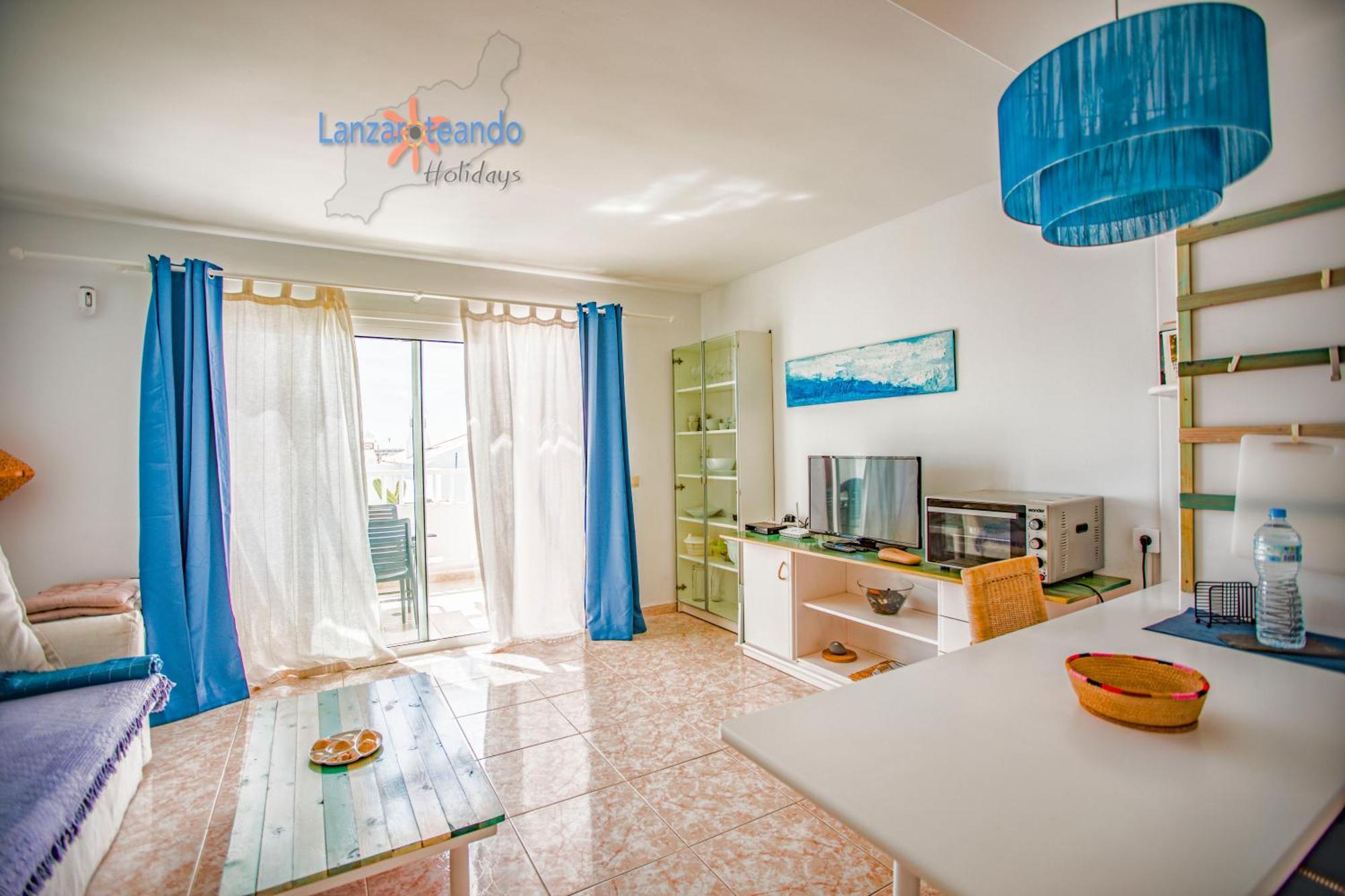 Vivienda Vacacional Sunny - Duplex Apartment 2Beds 2 Baths Costa Teguise Exterior photo